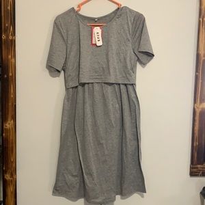 Maternity nursing dress